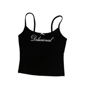 "Delusional" Tank Top Size S